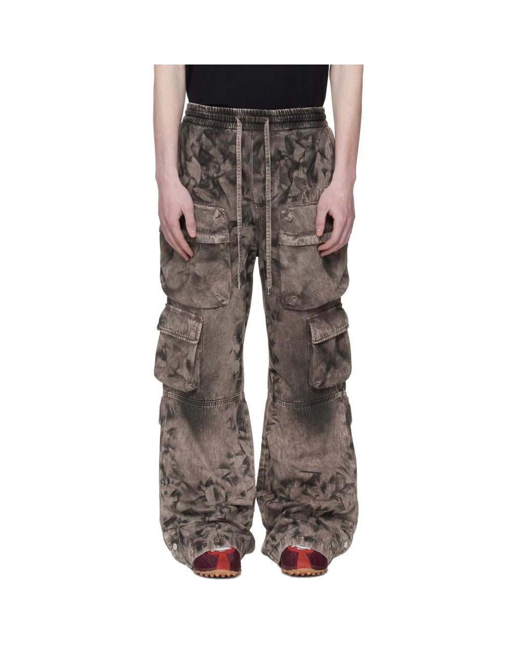 Amiri Multicolor Washed Cargo Jeans for men