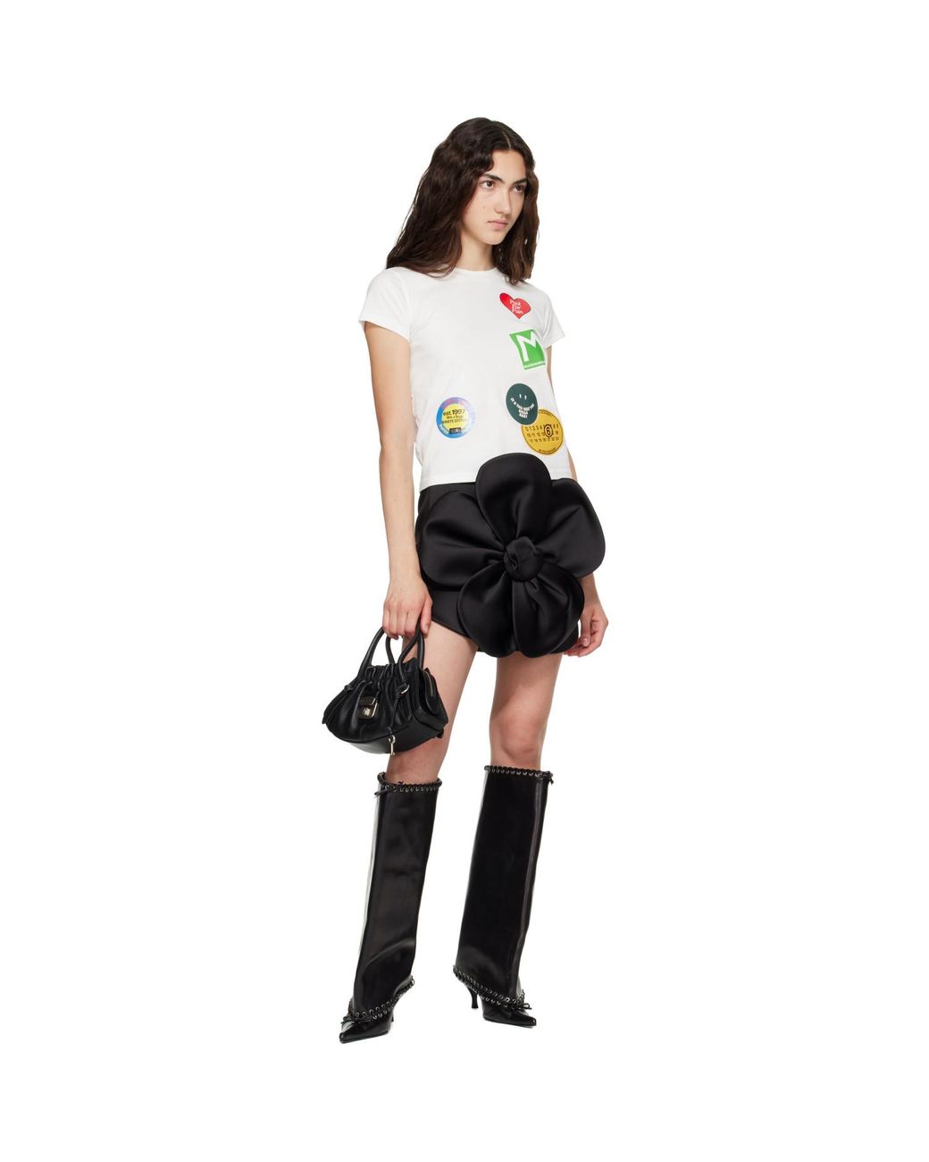 Marc Jacobs Black 'The Cristina Small Satchel' Bag