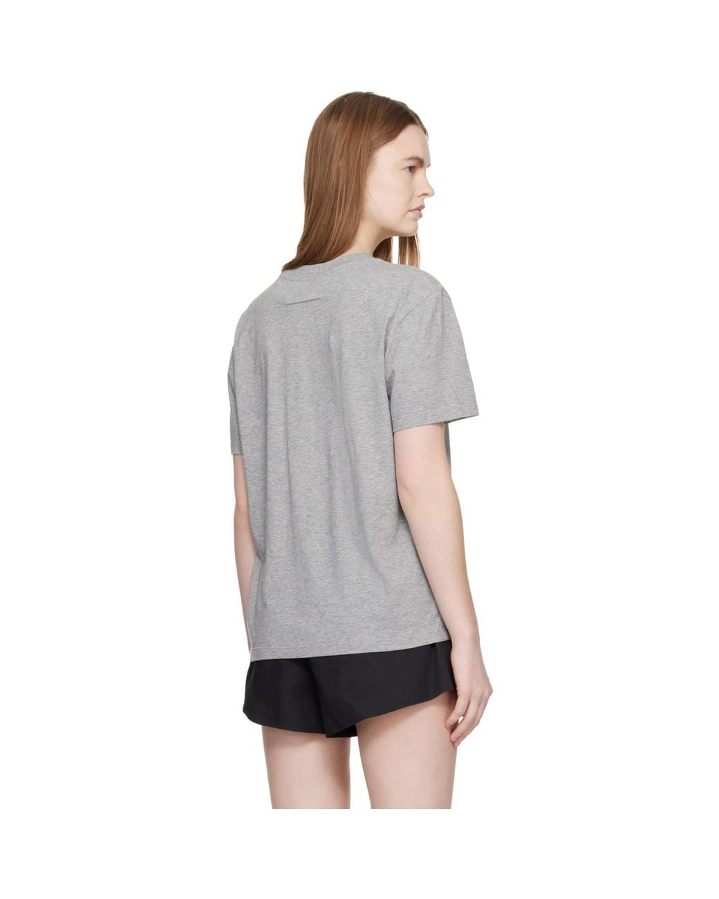 MM6 by Maison Margiela Black Spray Paint T-Shirt