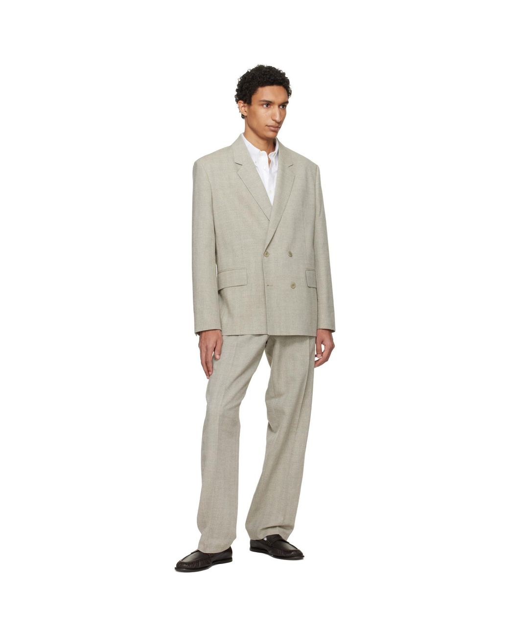HUGO Multicolor Modern-Fit Herringbone Weave Blazer for men