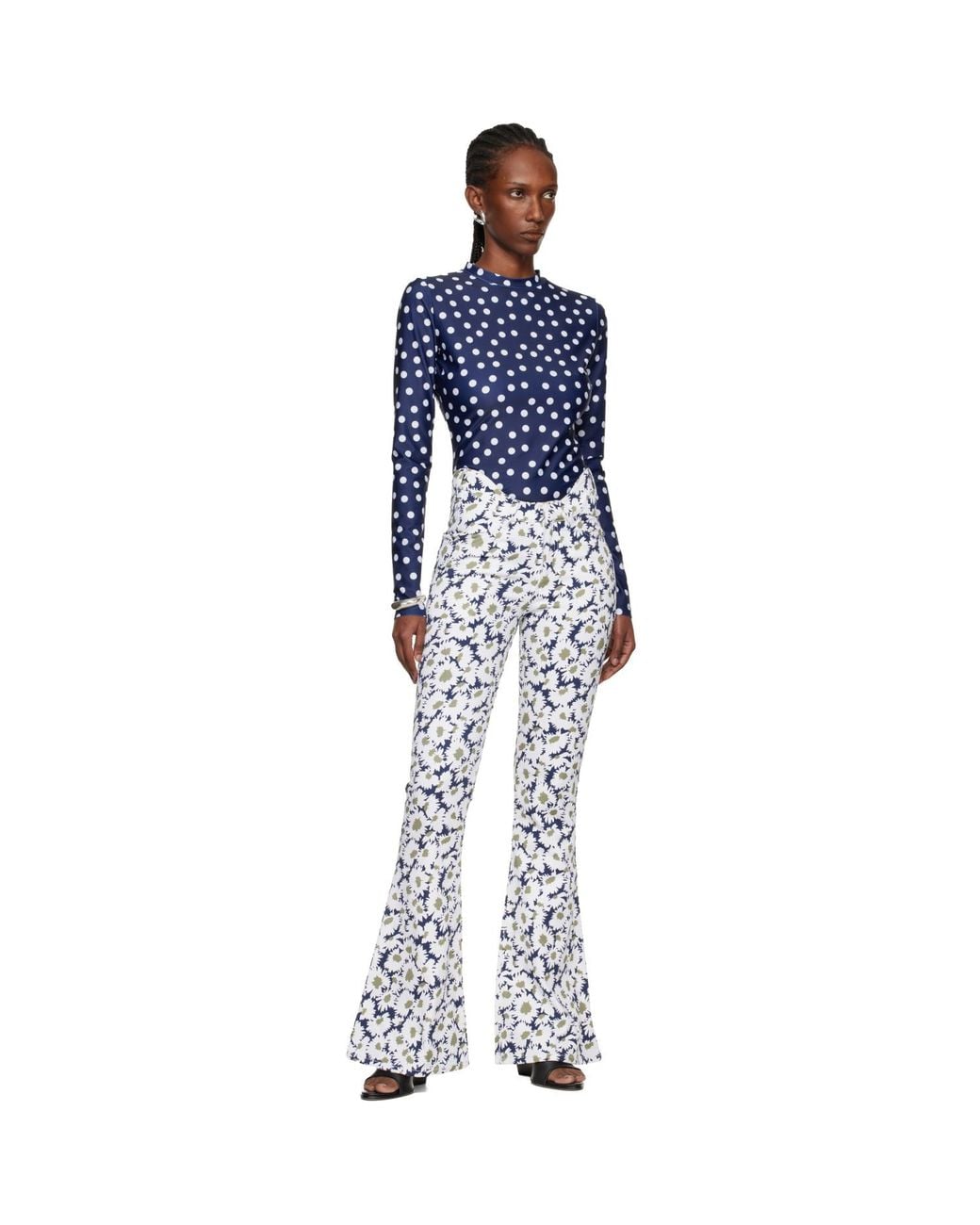 Jean Paul Gaultier Blue 'The Polka-Dot' T-Shirt