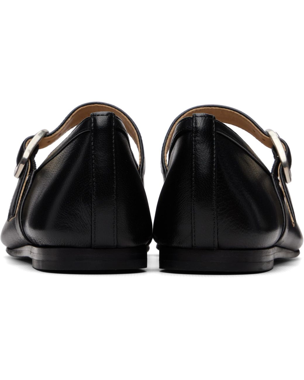 Le Monde Beryl Black Ballet Mary Jane Ballerina Flats