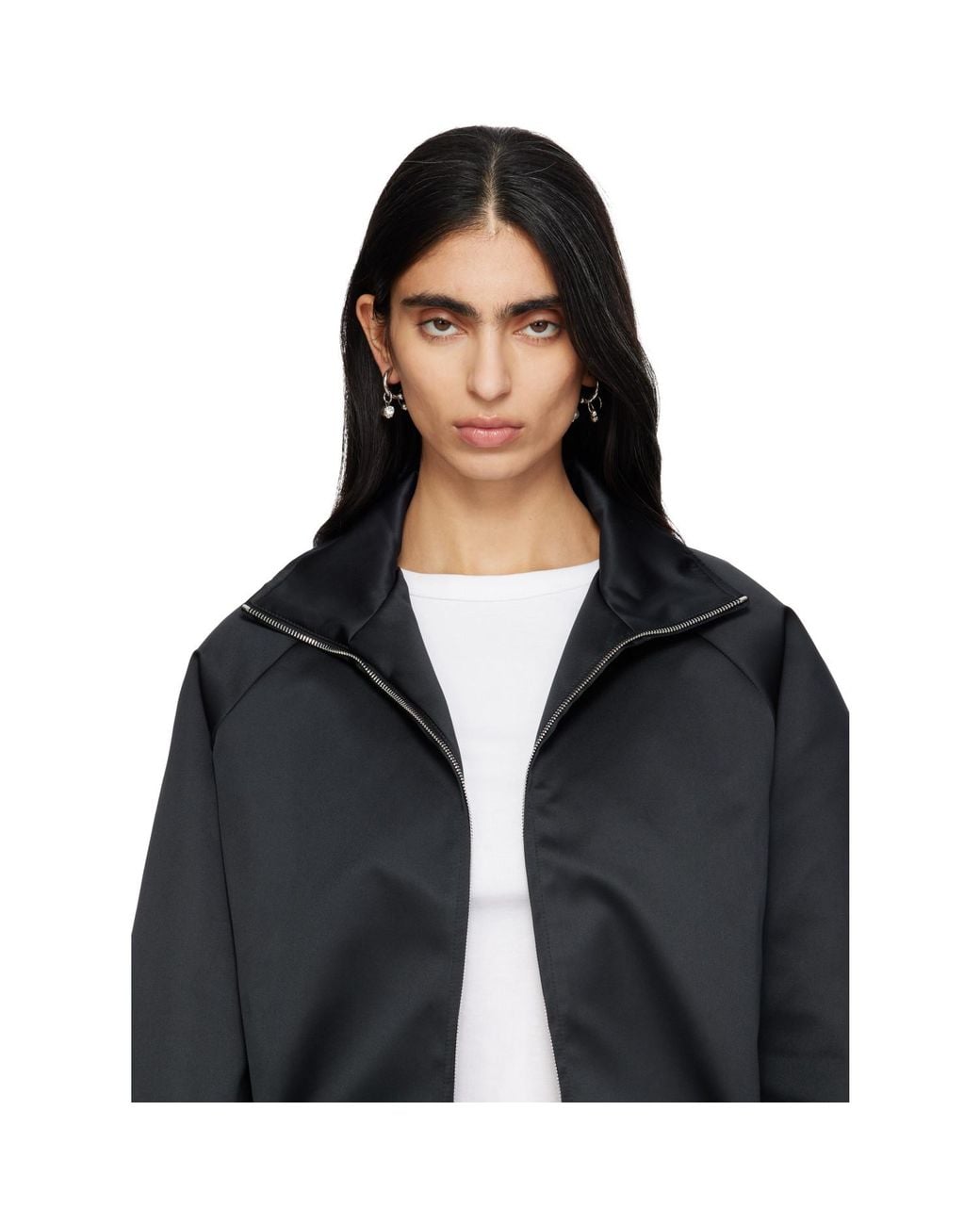 Justine Clenquet Black Ssense Exclusive Andrew Earrings