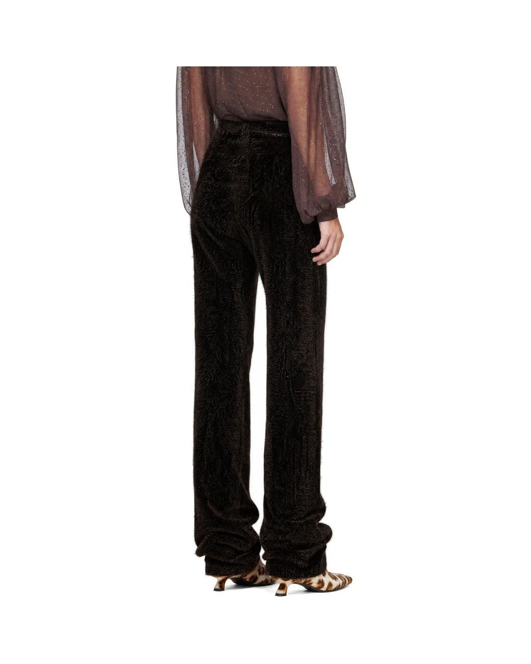 Kiko Kostadinov Black Cassowary Trousers