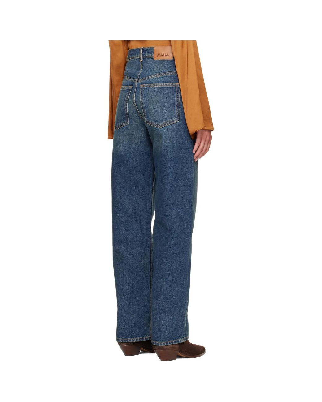 Isabel Marant Blue Dromie Jeans