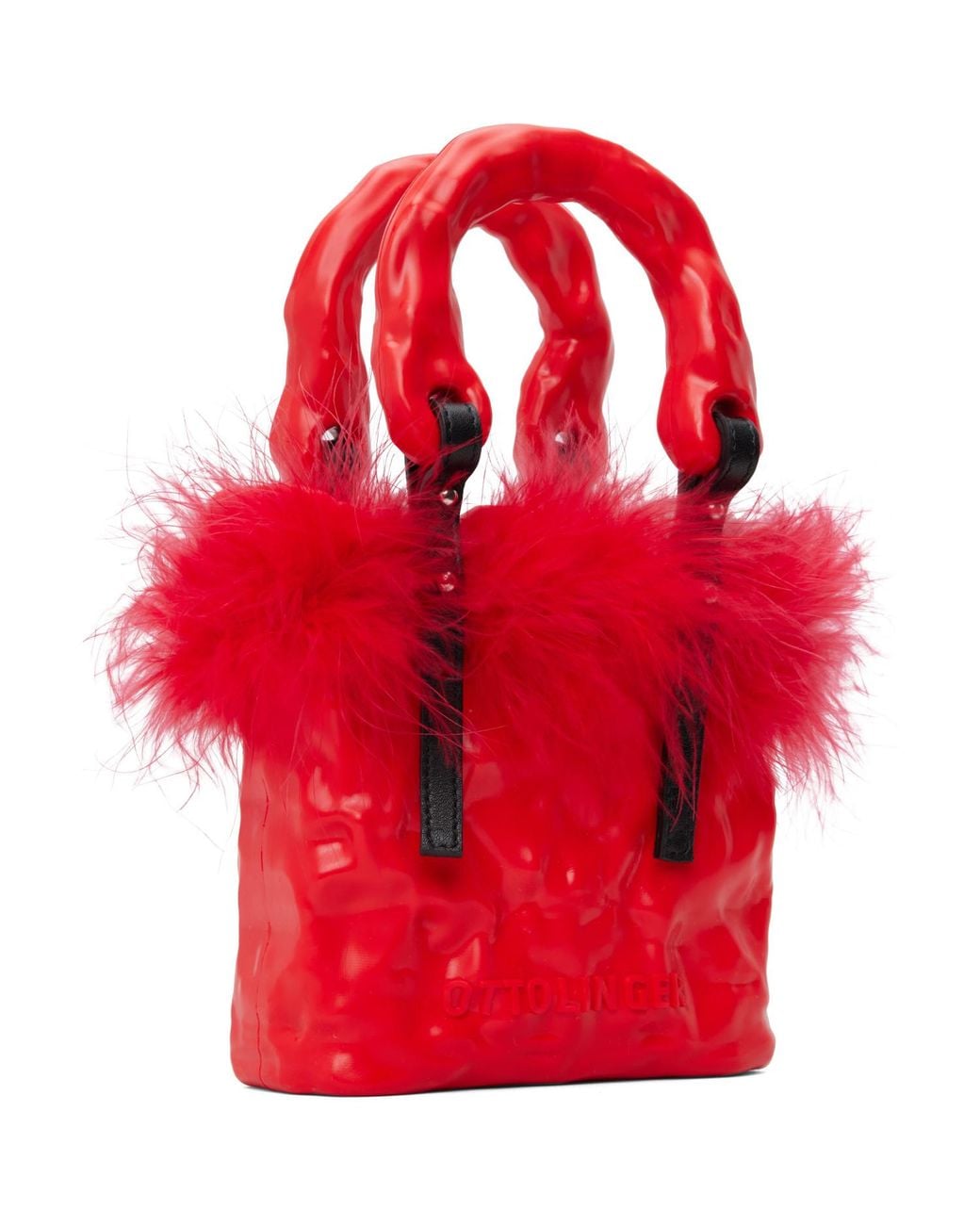 OTTOLINGER Red Signature Fluff Ceramic Bag