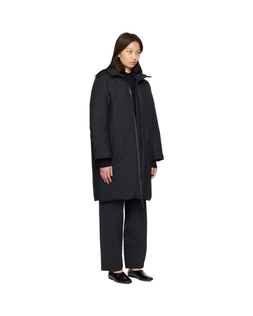 Veilance Black Decca Down Parka