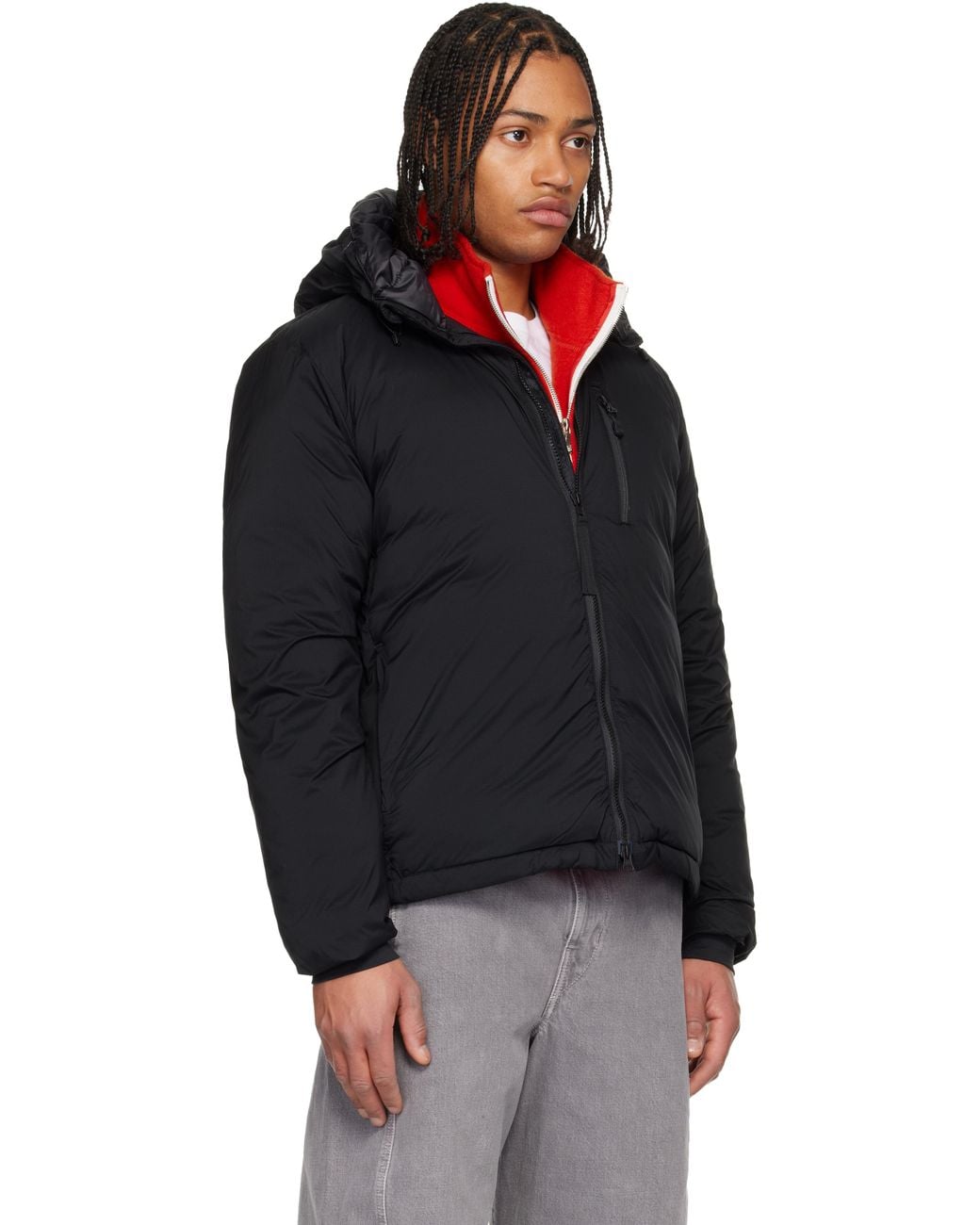 Canada Goose Black Label' Lodge Hooded Down Jacket for men