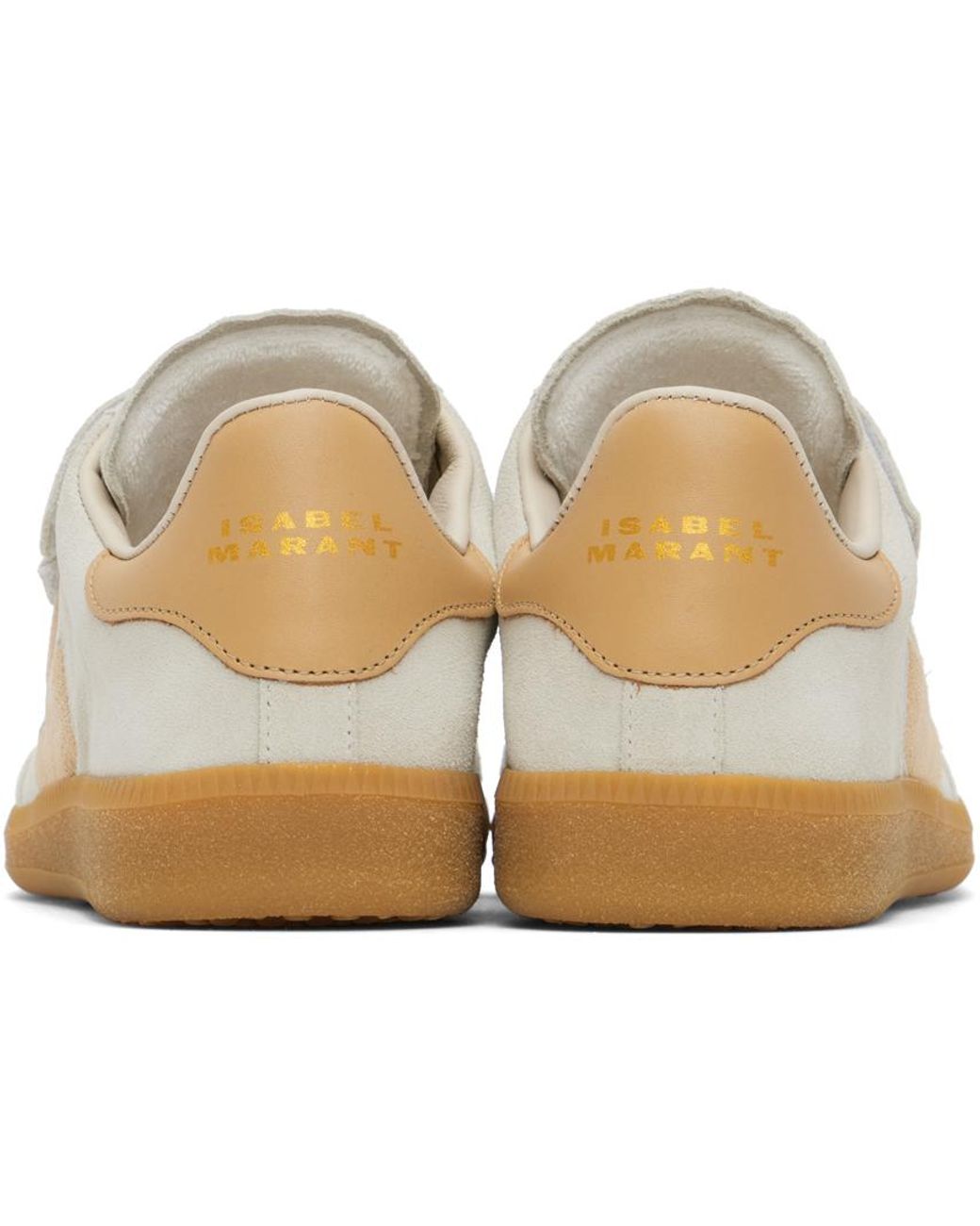 Isabel Marant Beige Beth Sneakers in Black Lyst Canada