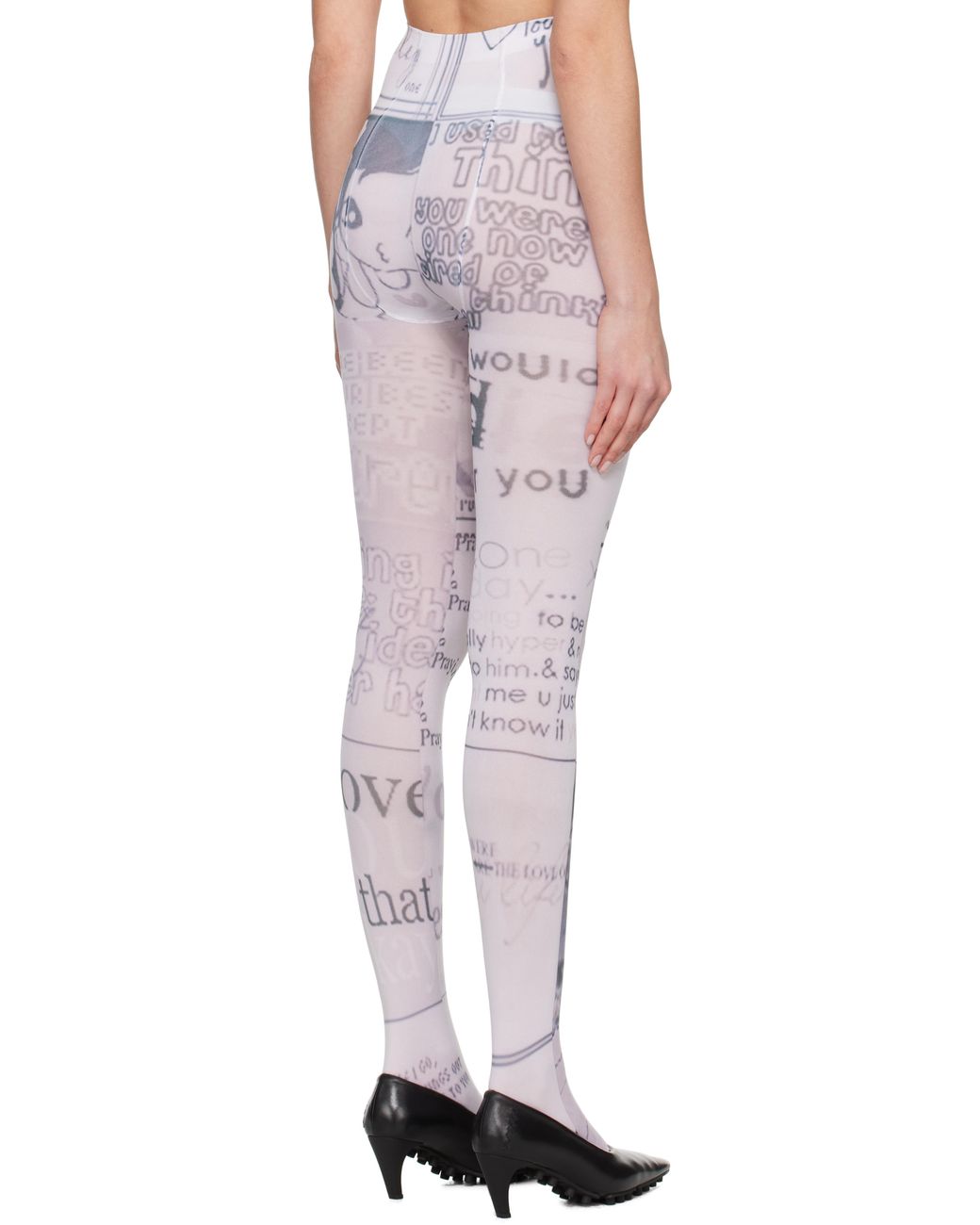 【関税込み】Praying SSENSE限定 ホワイト Comic タイツ PRAYING Ssense Exclusive Comic Tights in White | Lyst
