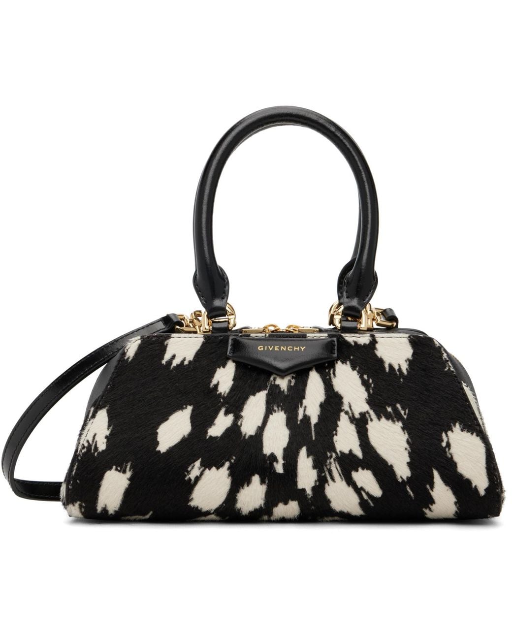 Givenchy Black Mini Antigona East-West Bag