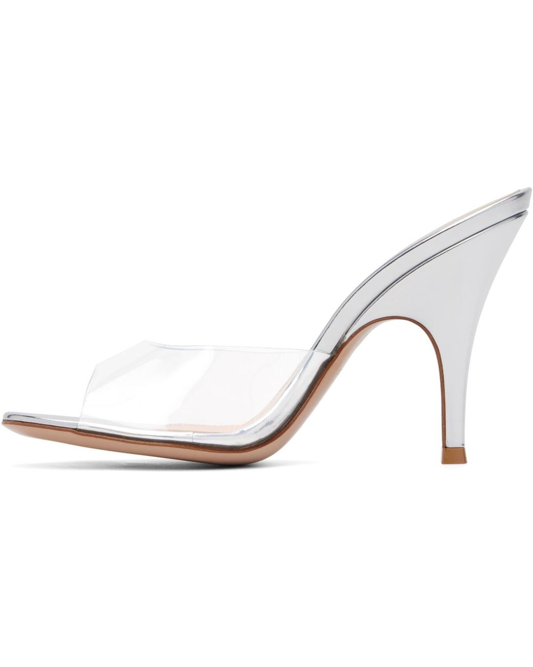 Gianvito Rossi Black Sofia Mule 95 Heeled Sandals