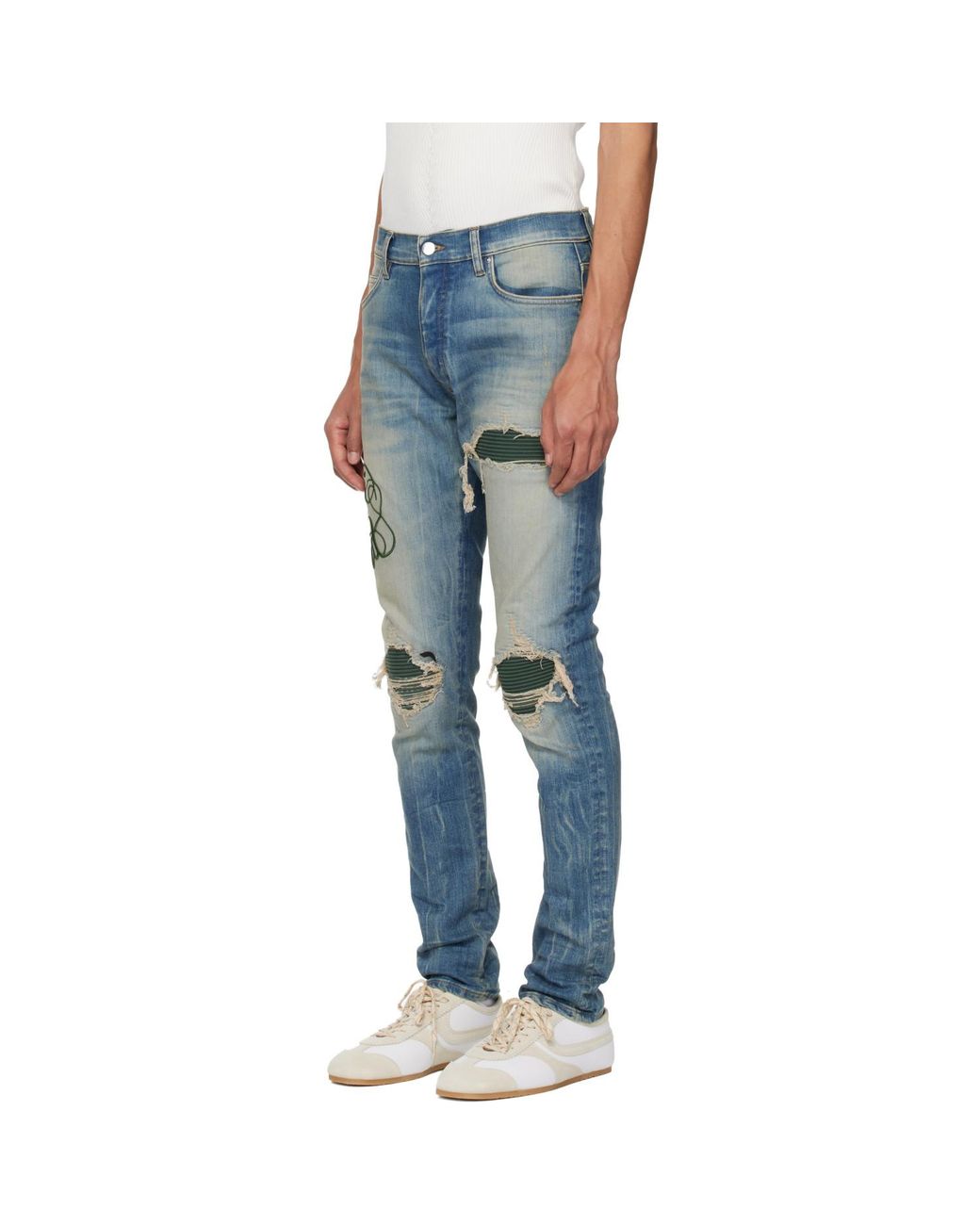 Amiri Blue Hollywood' Mx1 Jeans for men