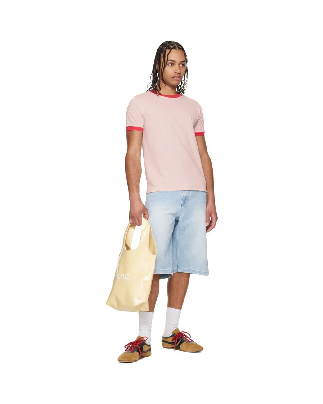 A.P.C. Natural Ninon Small Tote for men