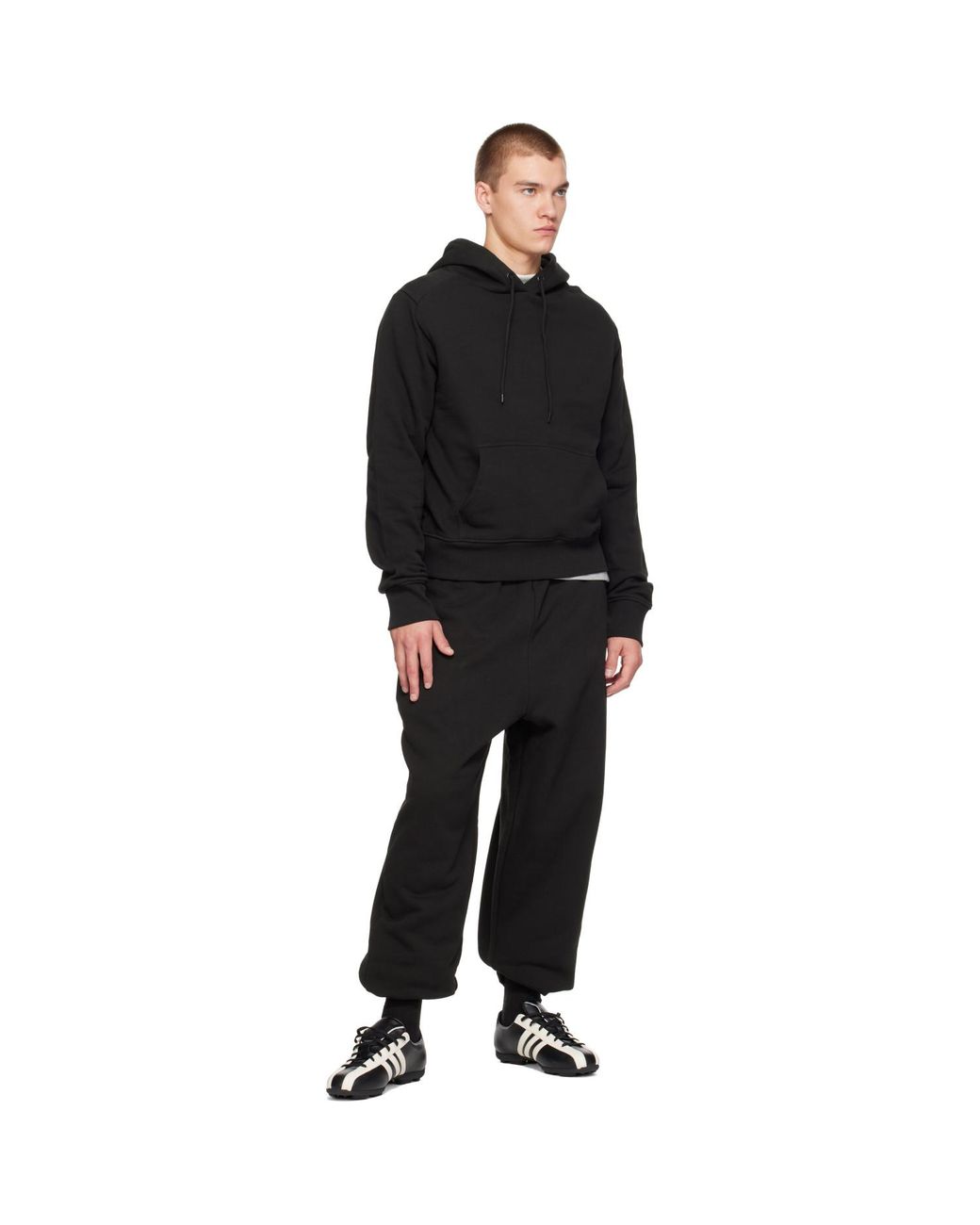 Entire studios Black Standard Hoodie for men