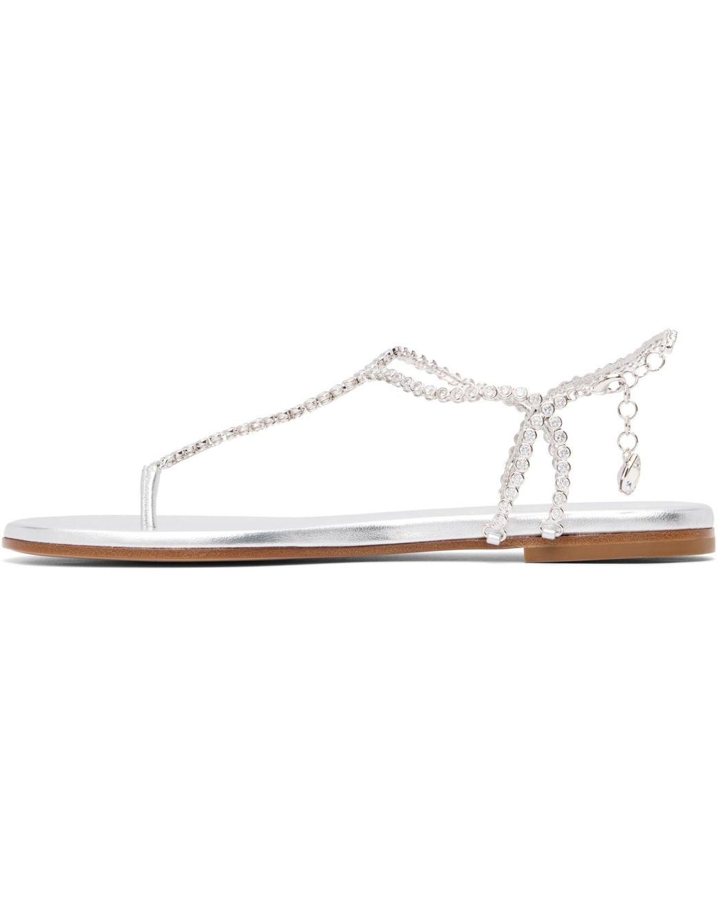 Gianvito Rossi Black Eternity Thong Sandals