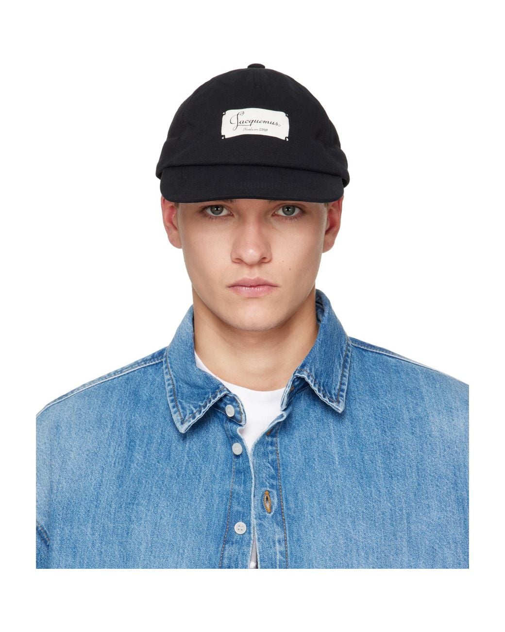 Jacquemus Blue 'The Montaigne' Cap for men