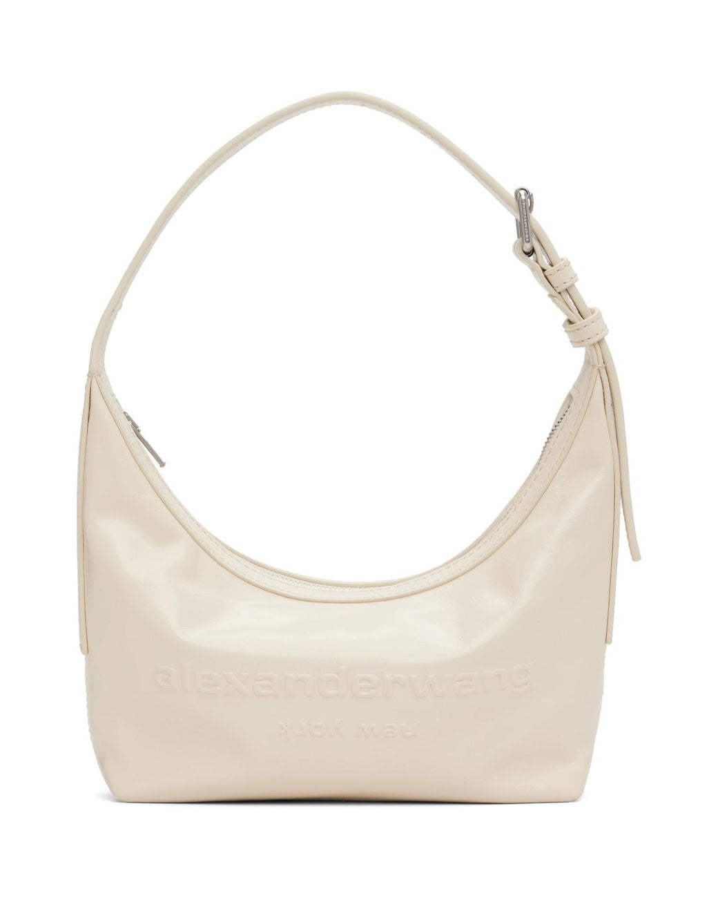 Alexander Wang Natural Off- Punch Small Shoulder Bag