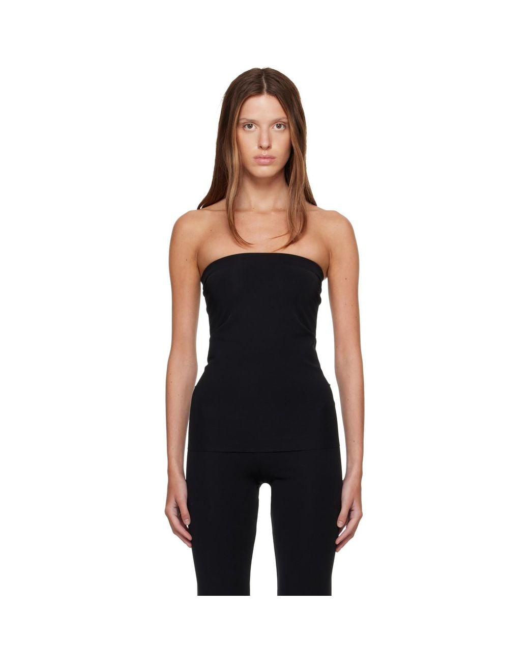 Rick Owens Black Tower Tube Top