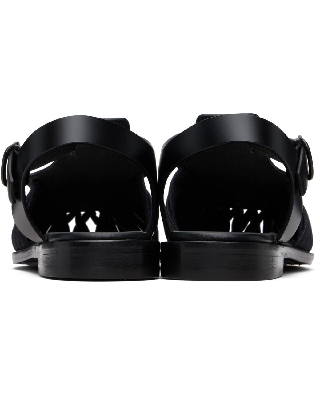 Hereu Black Alaro Sandals
