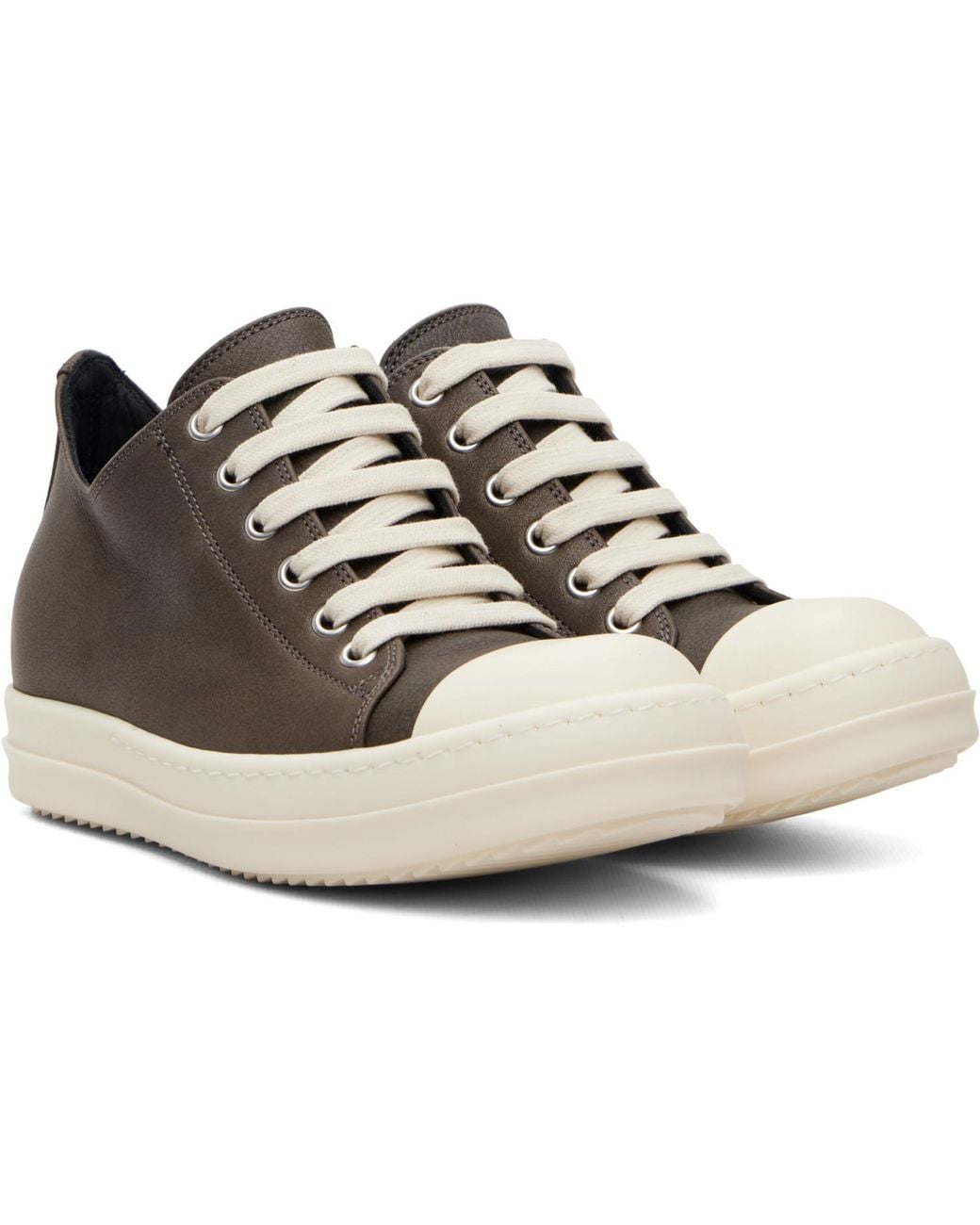Rick Owens Black Tower Low Sneaks Sneakers