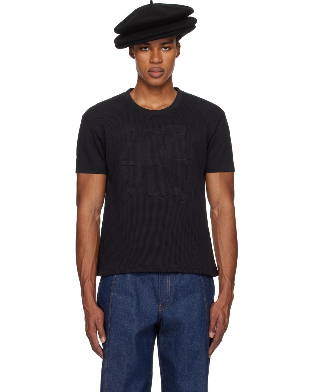 Jean Paul Gaultier 'The Oversized Jpg' T-Shirt in Black for Men | Lyst