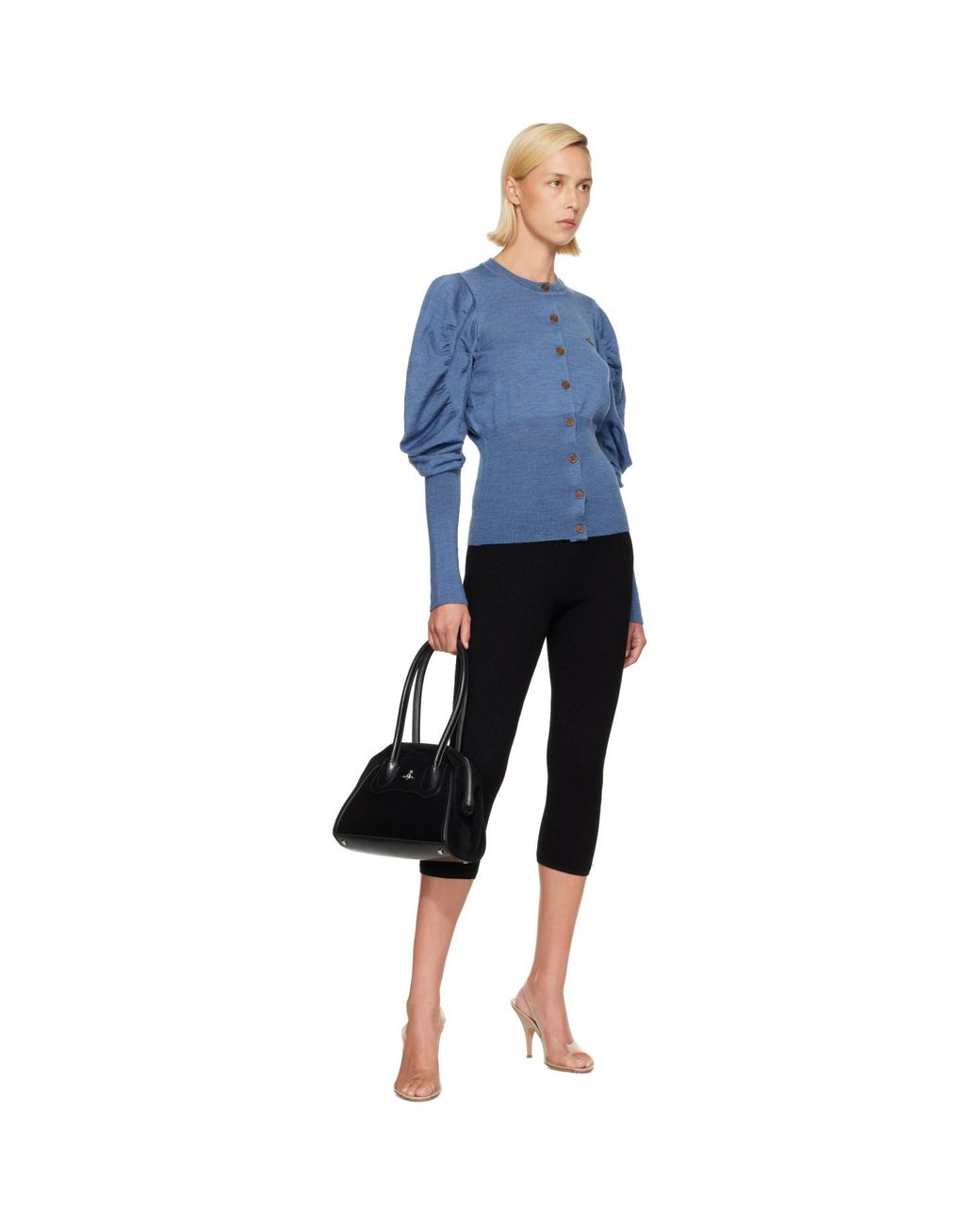 Vivienne Westwood Blue Eli Cardigan