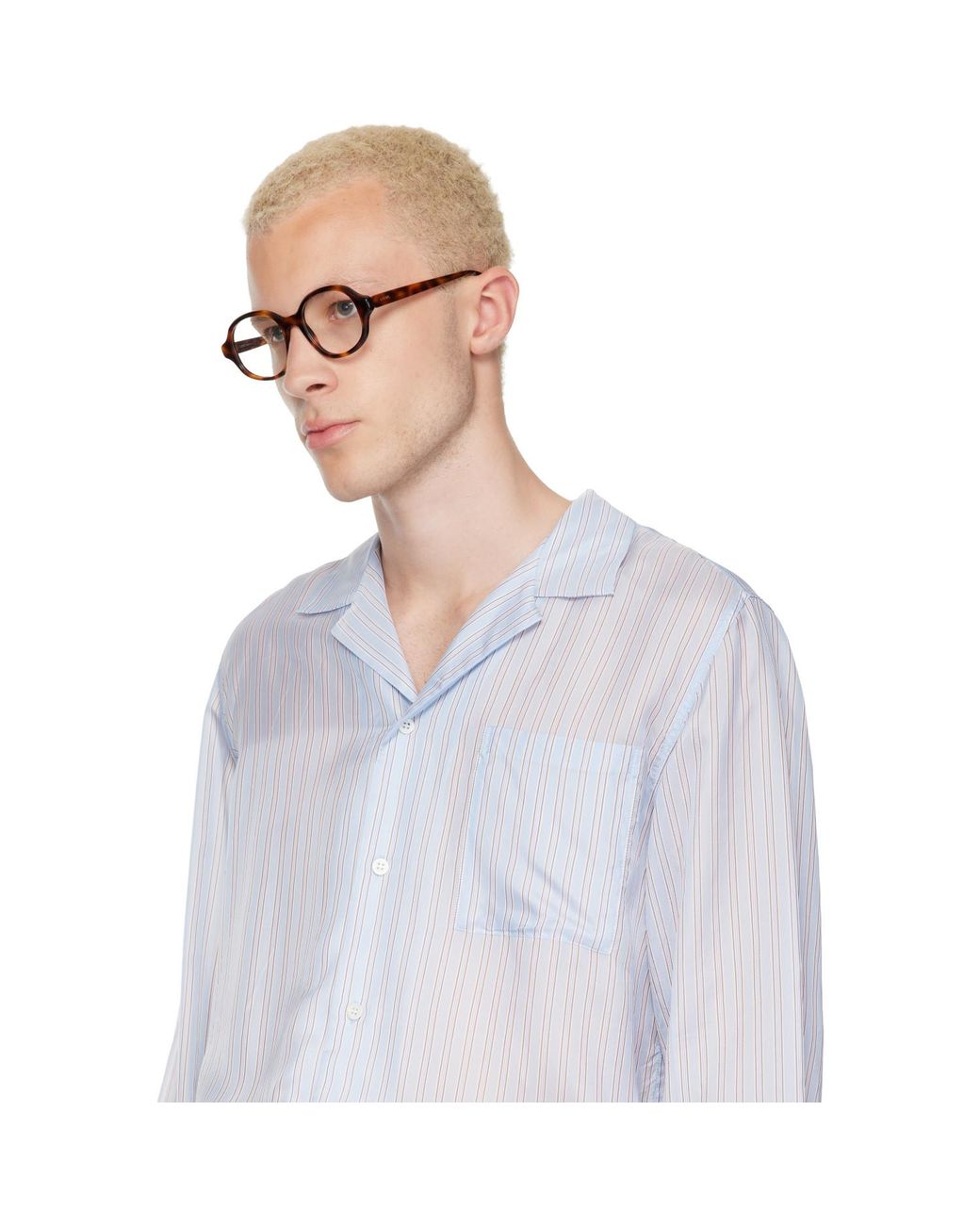 Loewe Brown Slim Glasses for men
