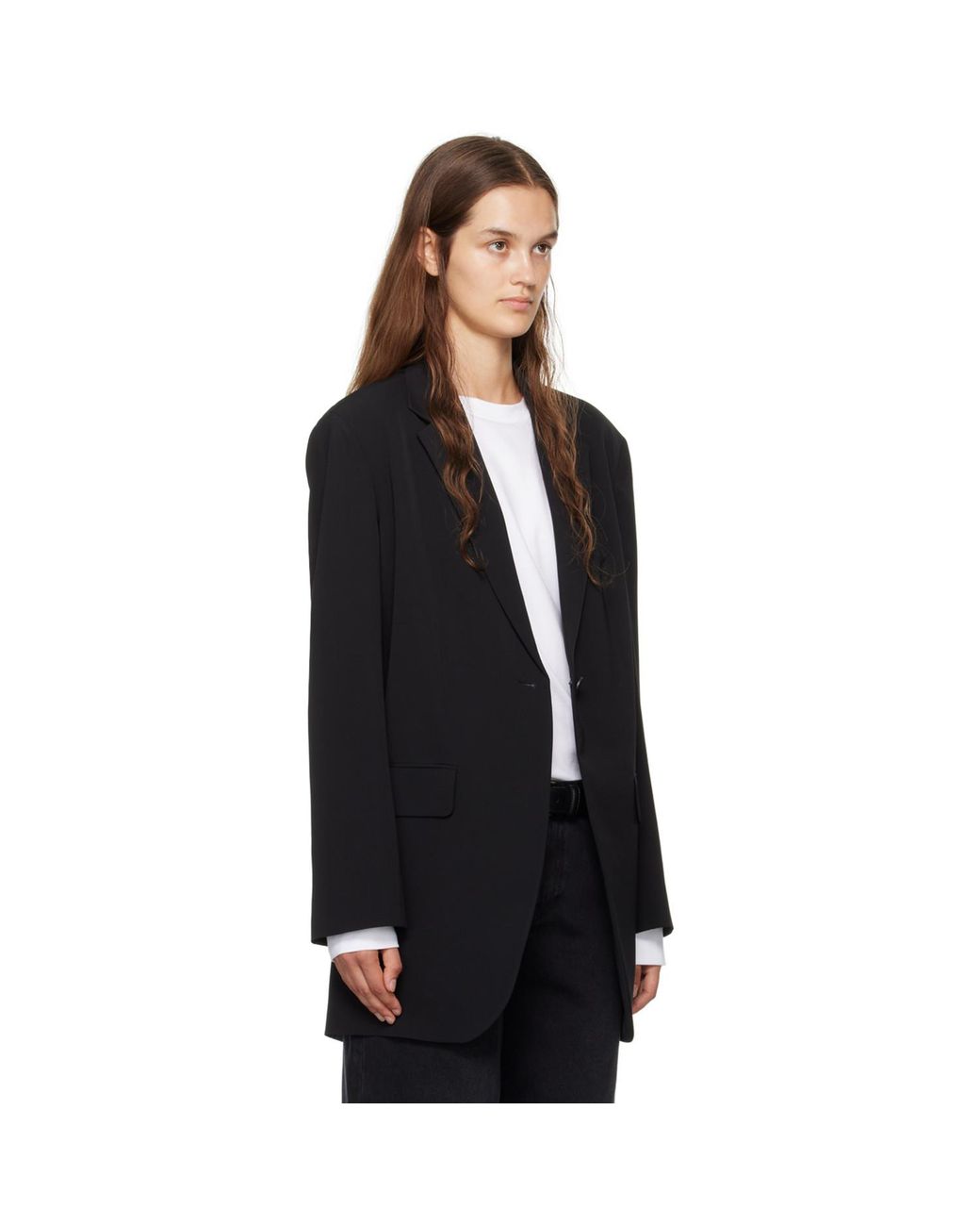 The Row Black Obine Blazer