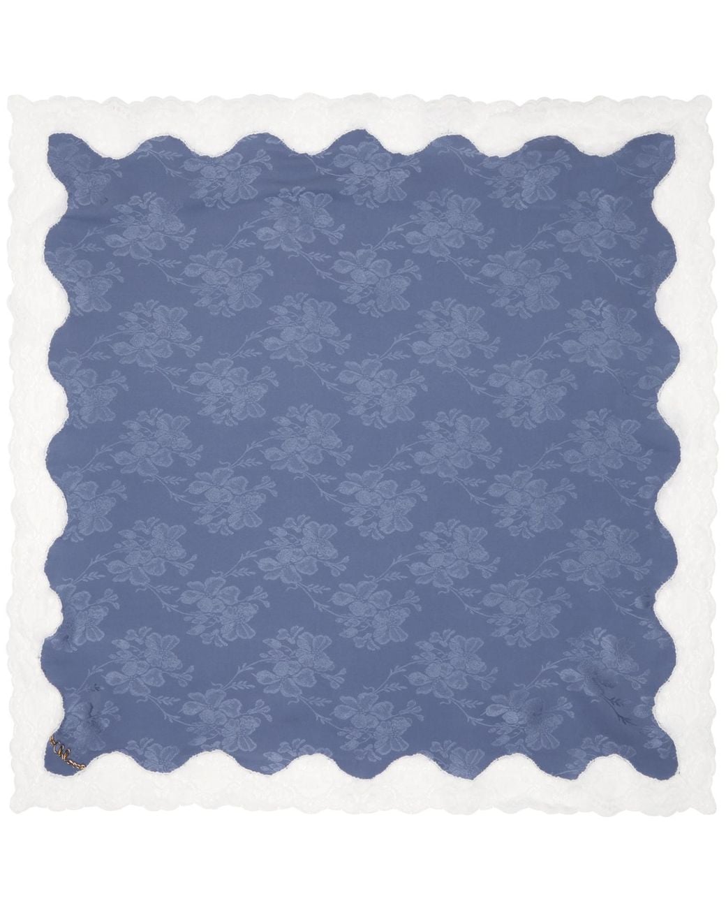 Chloé Blue 'The Poetic' Square Scarf