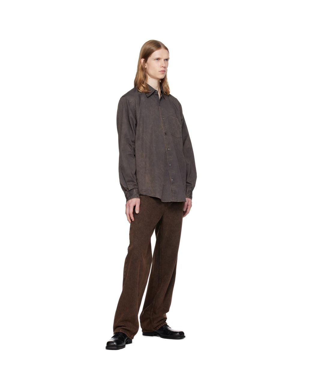 MMIC Gray Fade State Shirt for men