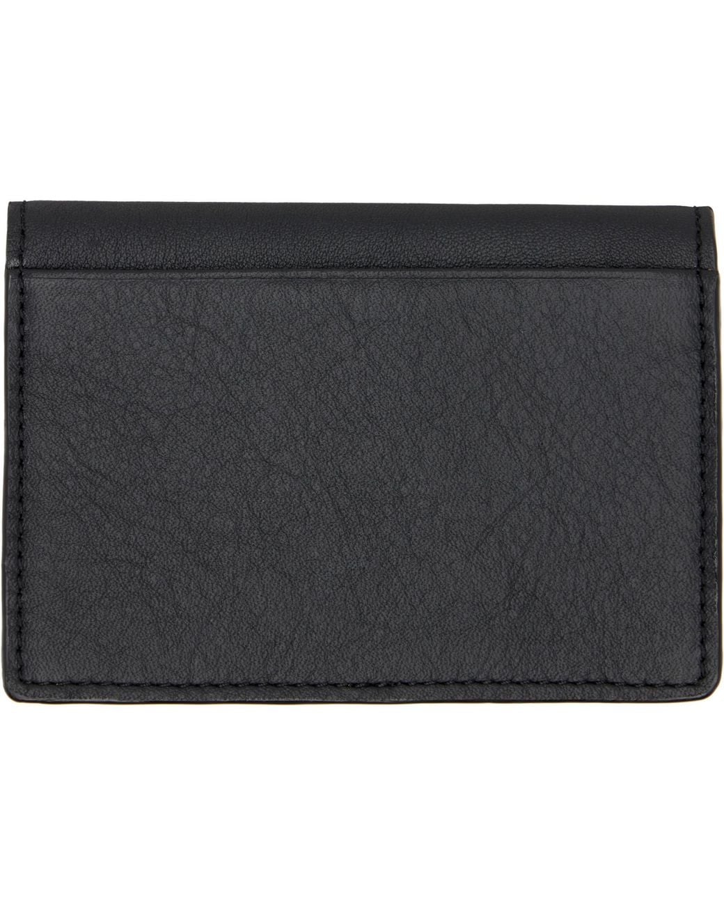 Vivienne Westwood Black Flap Card Holder for men