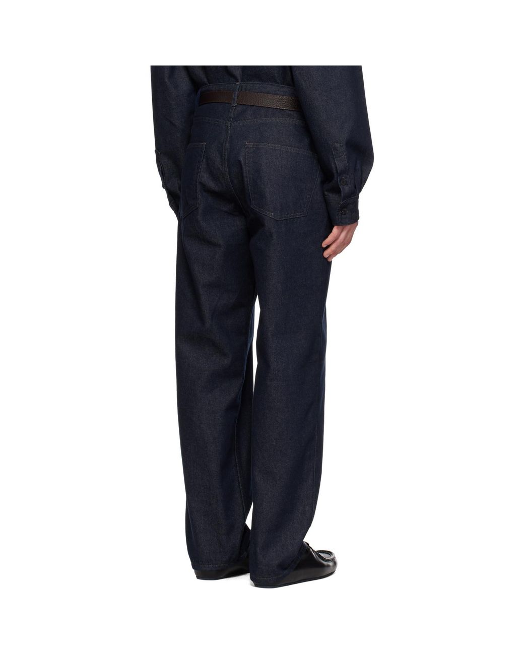 LE17SEPTEMBRE Blue 5-Pocket Jeans for men