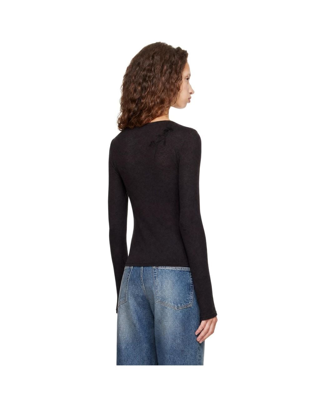 Our Legacy Black Dart Longsleeve T-Shirt