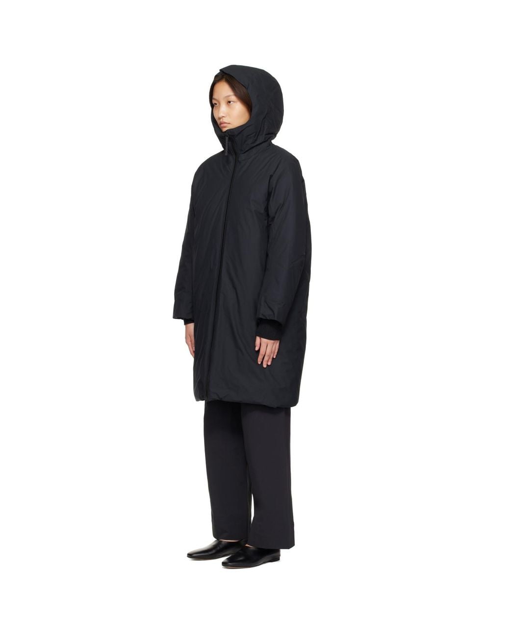 Veilance Black Decca Down Parka