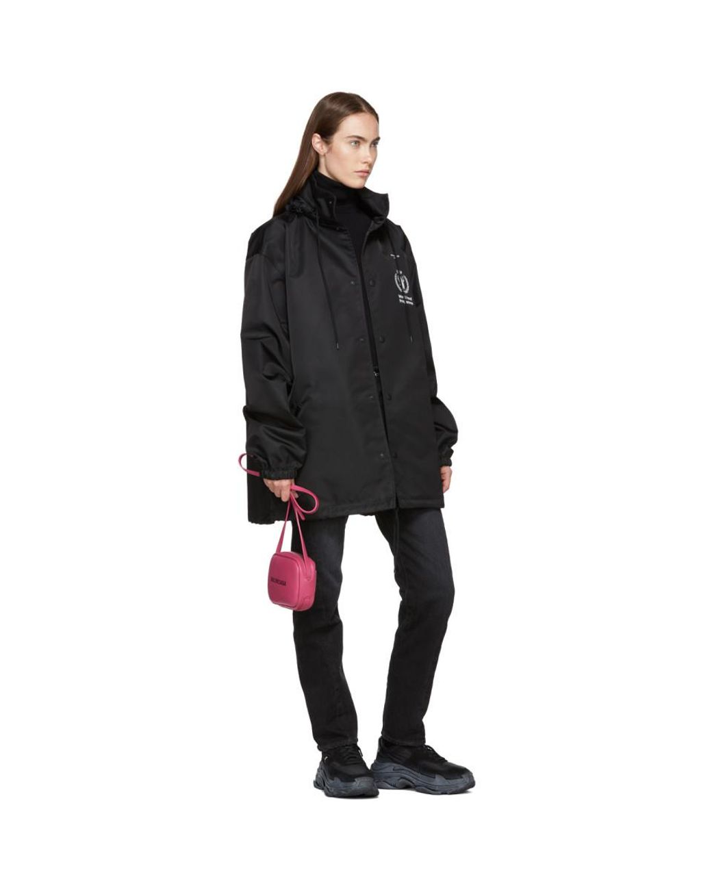 Balenciaga Black World Food Programme Windbreaker Jacket | Lyst