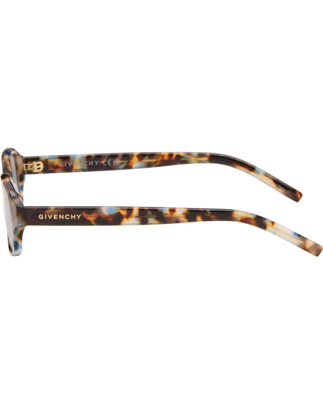 Givenchy Brown Tortoiseshell City Sunglasses for men