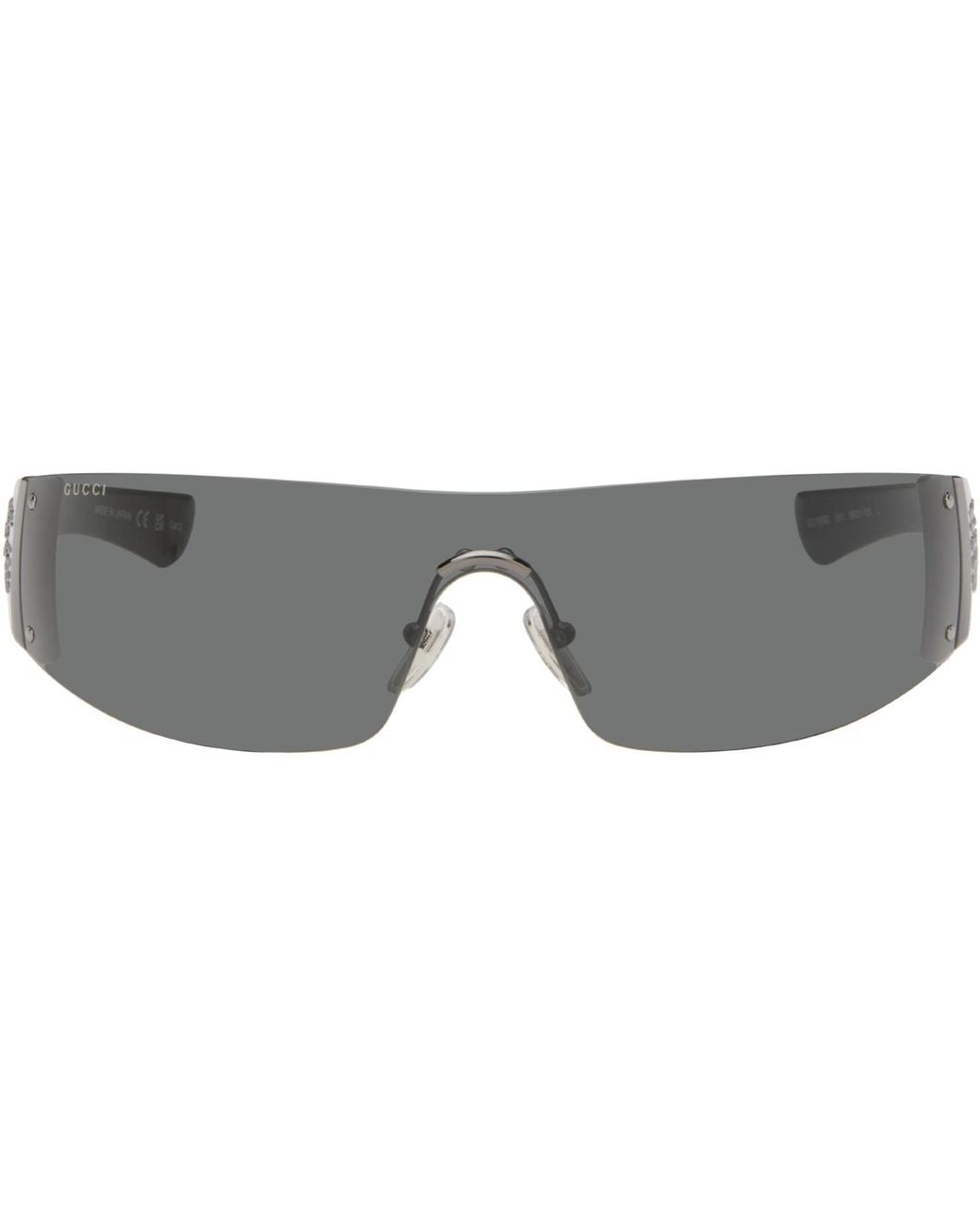 Gucci Black Leonie Mask Sunglasses