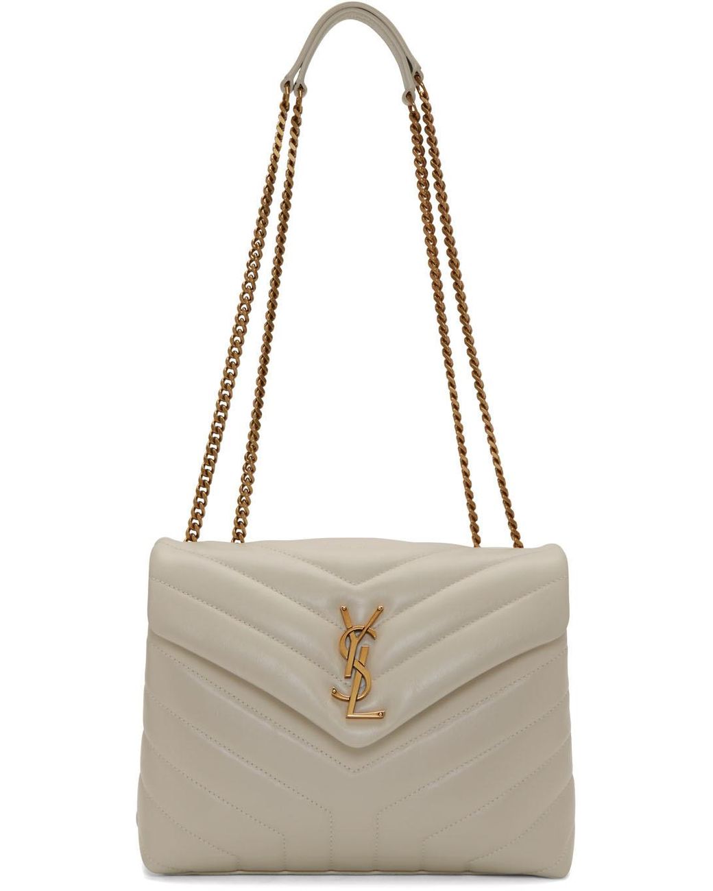 saint laurent small loulou white