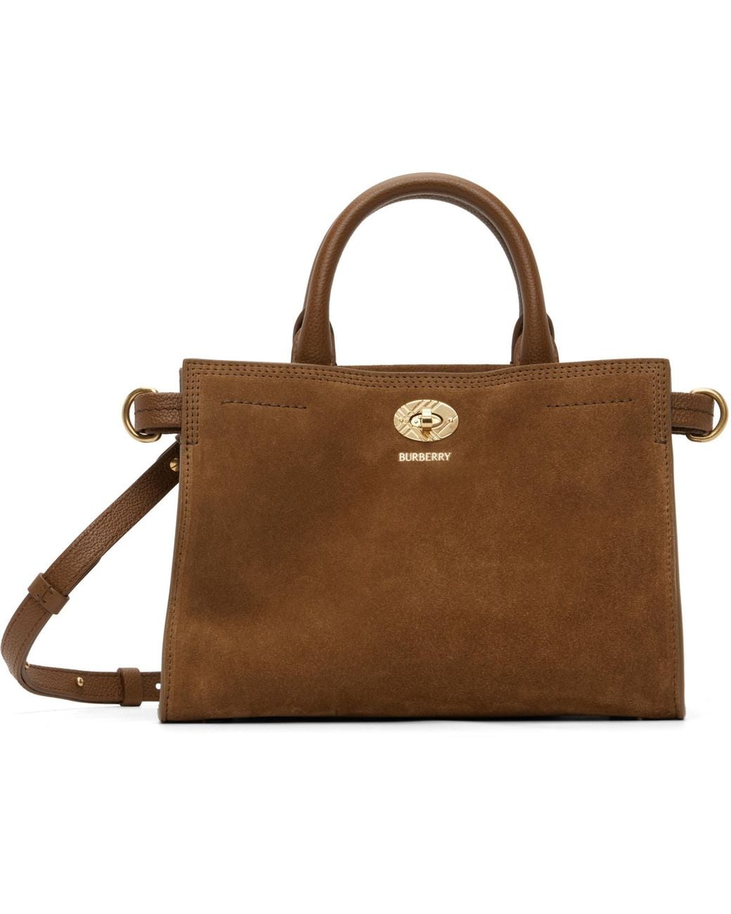 Burberry Brown Mini Cotswolds Tote