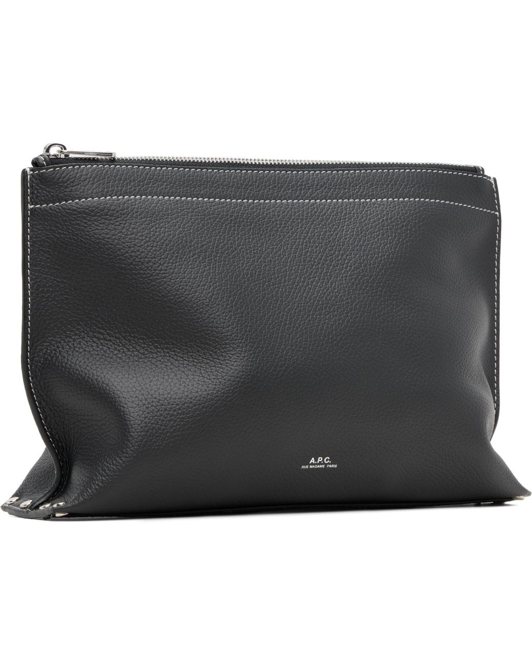 A.P.C. Black Neige Clou Pouch
