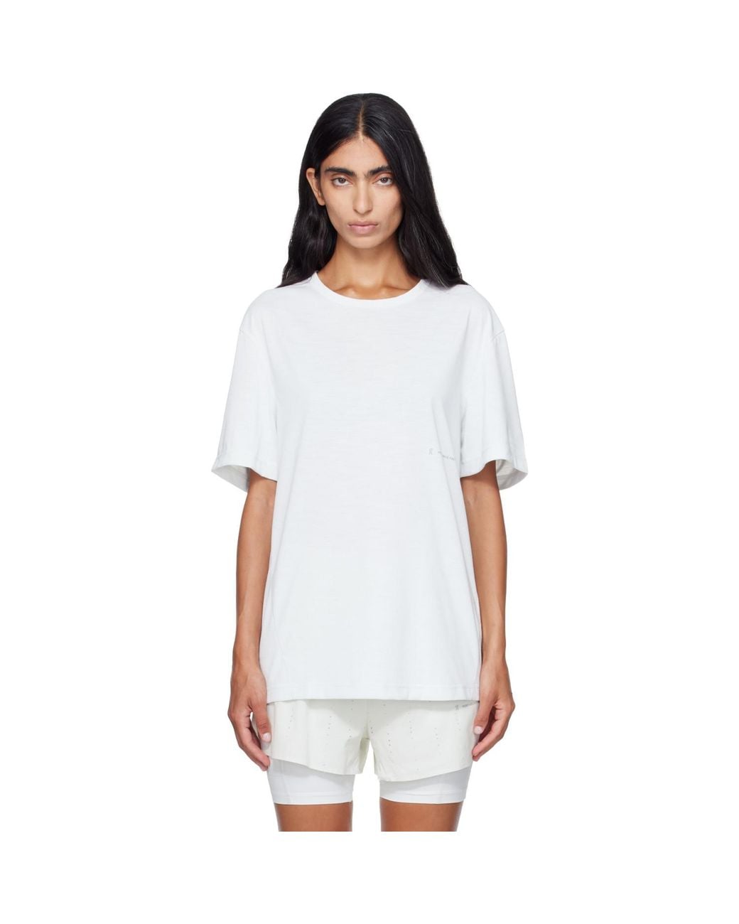 Post Archive Faction PAF White Off- On Edition Running T-Shirt