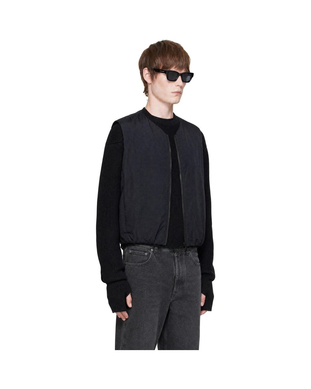 Veilance Black Naroda Insulated Vest for men