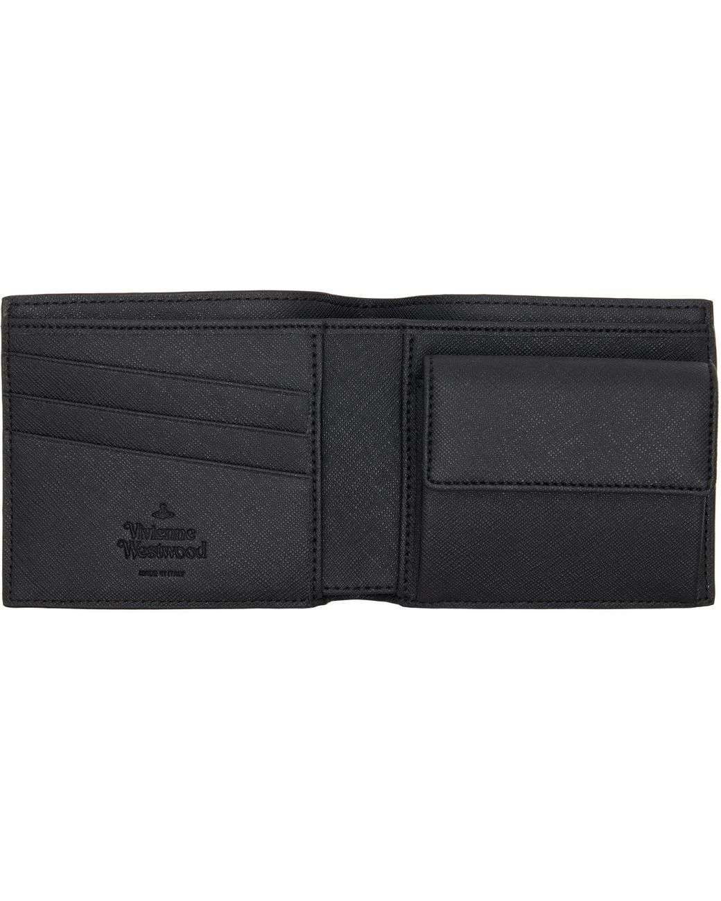 Vivienne Westwood Black Bifold Wallet for men