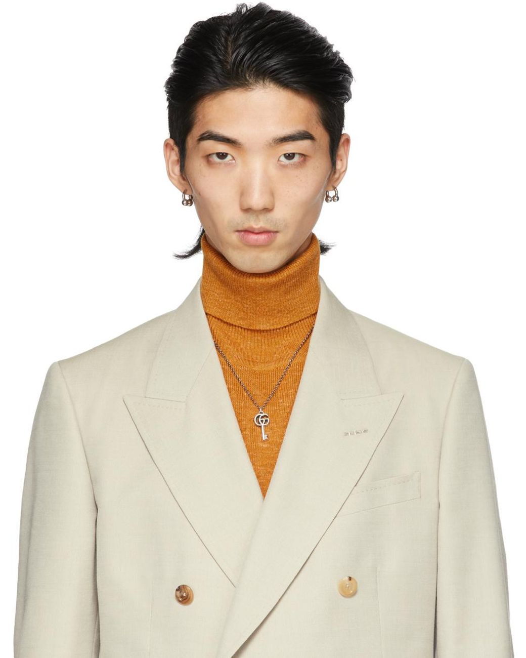 Gucci Silver Key Necklace Discount, 50 