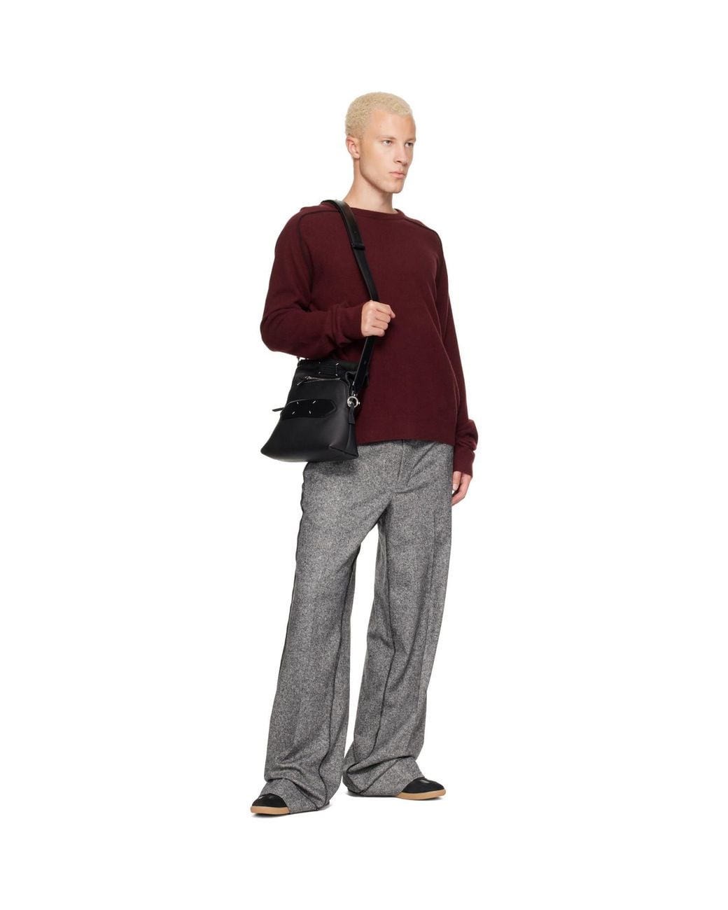 Maison Margiela Black 5Ac City Bag for men
