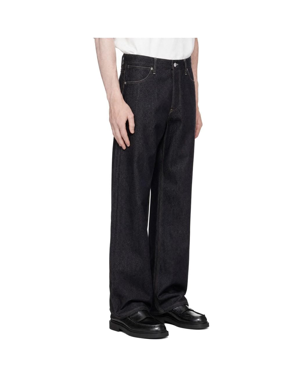 Jil Sander Blue Standard Denim Jeans for men