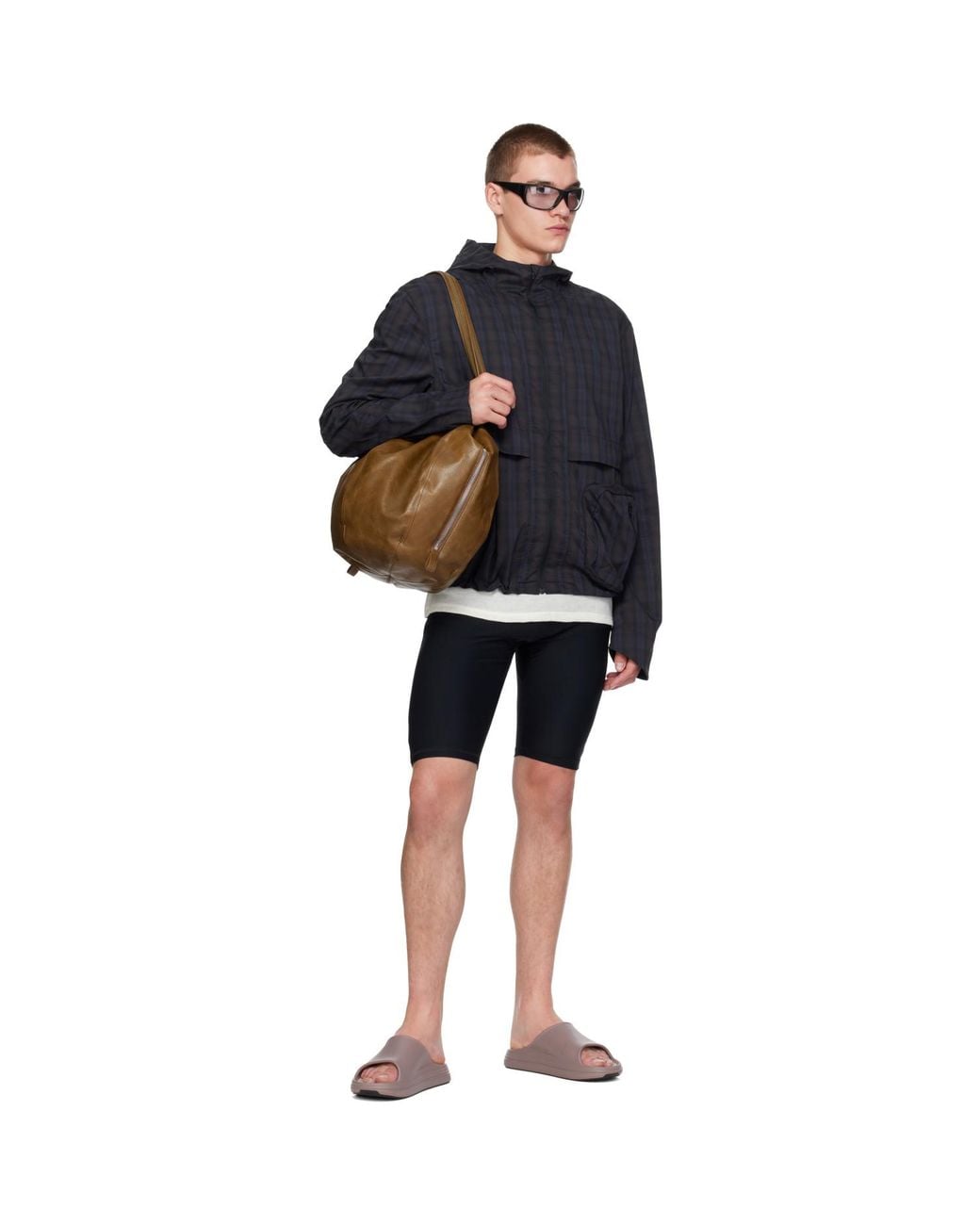 Literary Sport Black Pablo Running Shorts for men