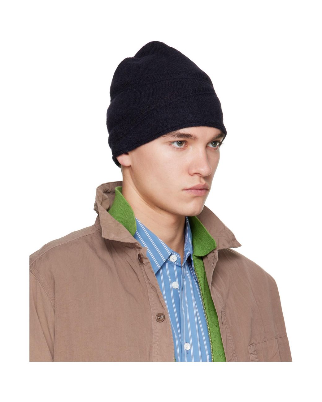 Casey Casey Blue Alpawo Beanie for men