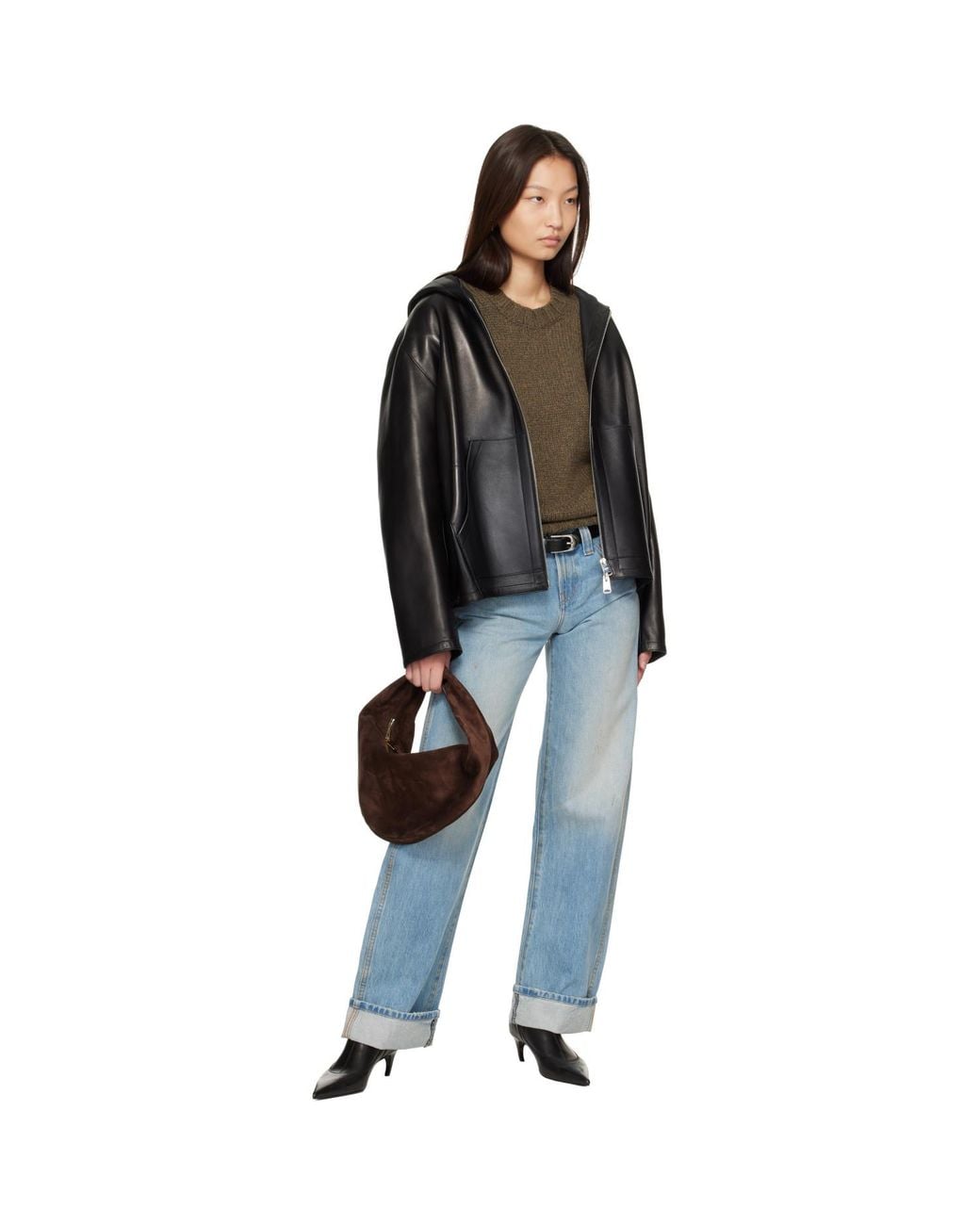 Khaite Blue Karo Jeans